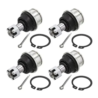 4 Pieces Upper Lower Ball Joint 51355-HP5-601 706200653 for Honda FourTrax Rancher 350 400 420 TRX250 Can-Am Outlander Renegade