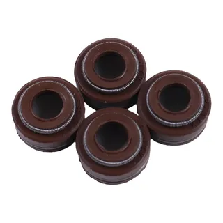 4 Pieces Valve Stem Seal 12209-ZE8-003 for Honda GX240 GX270 GX340 GX390 GX610 GX670 GXV270 GXV340