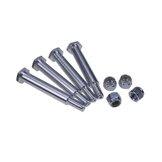 4 Pieces Wheel Bolt & Lock Nut for MTD Cub Cadet 738-3056 938-3056 Husqvarna 532193406