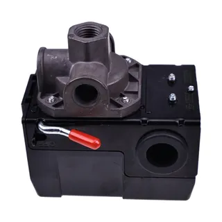 4 Port  NPT 1/4 95-125 Psi Air Compressor Pressure Switch LF10-4H for Lefoo