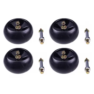 4 Sets Deck Wheel Kit AM116299 AM133602 M111489 for John Deere 737 757 777 797 160 165 997 LTR180 GT242 LT133