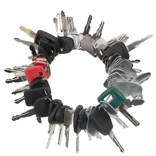 47 Pcs Ignition Key for Bobcat Komastu New Holland CASE John Deere and More