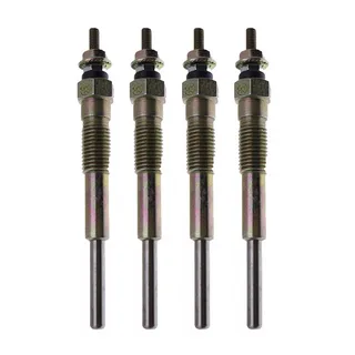 4 PCS Glow Plug Assembly 19850-76012-71 for Toyota Engine 2H 2J 2JT Forklift 02-2FDC20 02-2FDC25 02-FDC18 02-FDC23 2FDC20 2FDC25