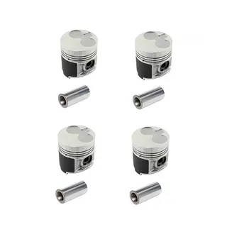 4 pcs Piston with Pin for Perkins 404C-22T Engine