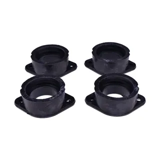 4 Pieces Carburetor Holder 16065-1132 for Kawasaki Motorcycle 1980-1983 KZ750H LTD 1984-1985 ZX750E Turbo