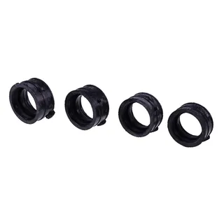 4 Pieces Carburetor Intake Manifold Boots 16211-MV9-670 for Honda Motorcycle 1991-1994 CBR600F F2