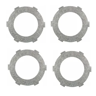 4 Pieces Clutch Plate 32431-23630-71 for Toyota Engine 1DZ 4Y 2Z Forklift 02-6FD10 02-6FD14 02-6FD15 02-6FD18 42-6FG10 42-6FG14 42-6FG15