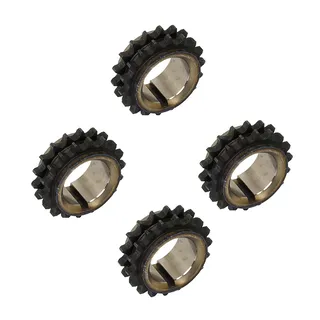 4 Pieces Crankshaft Gear 13521-78152-71 for Toyota Engine 4Y Forklift 02-7FG30 02-7FGJ35 02-7FGK30 40-7FG15 40-7FG20 40-7FG23 40-7FG25