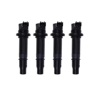 4 Pieces Ignition Coil 5EB-82310-00-00 for Yamaha Motorcycle YZF-R6 R6 1999-2002