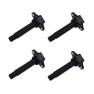 4 Pieces Ignition Coil 6S5-82310-00-00 for Yamaha WaveRunner FZR FZS Jetboats 190 FSH 212SS AR190 AR240