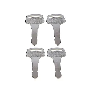 4 Pieces Ignition Keys 15248-63700 for Kubota B Series Tractor Case New Holland