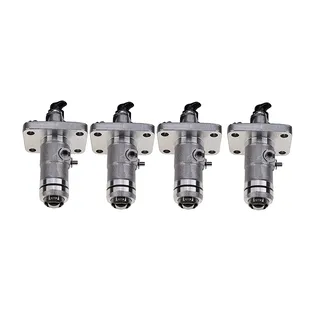 4 Pieces Fuel Injection Pump 658A527143 for Isuzu Engine 4LB1 4LC1 4LE1 4LE2