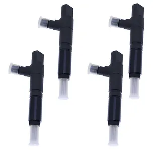 4Pcs Fuel Injector 1G796-53000 1G796-53002 for Kubota Engine V2203 V2403 Hyundai Skid Steer Loader HSL650-7
