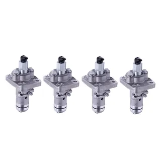 4Pcs Fuel Injector Pump Assembly 8973148952 for Isuzu 4LB1 4LE1 4LE2 4LC1 Engine John Deere 50C 35C 27C Hitachi ZX27U ZX30U ZX35U ZX40U ZX50U ZX55UR Excavator