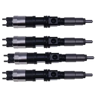 4Pcs Fuel Injector RE516540 RE507860 095050-5050 for John Deere 4045 4.5L