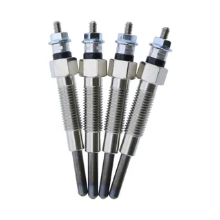 4Pcs Glow Plug 30666-57300 for Caterpillar CAT Engine 3044C-T Iseki Tractor TL2100 TL2500 TX1300 TX1500 TX2140 TX2160