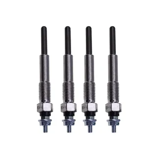 4Pcs Plug Glow 9825119781 for Isuzu C240 C190 C201 C221 D500 4BA1 4FA1 3AA1 Hitachi Excavator EX30 EX35 EX40UR EX40UR-2