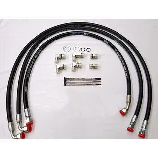 5/8" Transmission Cooler Lines 20945773 20987030 20977534 for 2011-2014 Chevy GMC Allison 6.6 6.6L