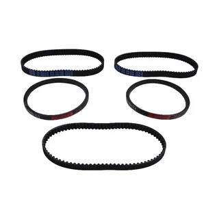 5 Drive Belts 92-9218 65-6210 65-6200 for Toro Mower Greensmaster 800 1000 1600 2600