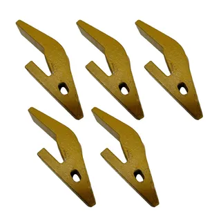 5 Pcs Bucket Tooth Adapter U43792 2740W23 for John Deere 4039 4045 6068 Excavator 230CLC 240DLC 270DLC 380GLC