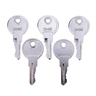 5 Pieces Tool Box Latch Key CH-545 for Truck Trailer RV Horse Trailer Car Hauler