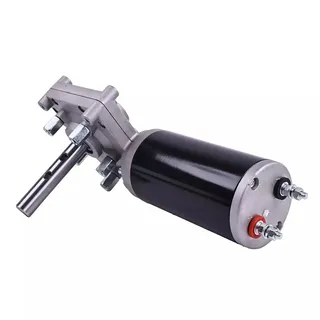 50:1 12V 0.8HP 600W Dump Truck Tarp Motor With Chrome Cover