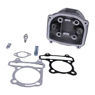 57.4mm Top End Cylinder Piston Rebuild Kit for GY6 150 150cc Scooter Go Kart Buggy