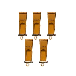5 Pcs 1U3252 Bucket Teeth With Pin 8E6259 8E6258 Retainer for Caterpillar CAT J250 Dig