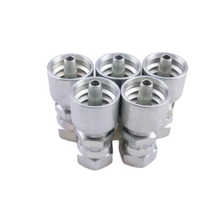 5PCS Hydraulic Hose Fitting With 3/8" Female JIC Swivel Thread 10643-6-4 for Parker