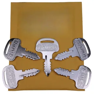 5Pcs Ignition Key 18510-63720 for Kubota Tractor M4900 M5700 M6800 M8200 M9000