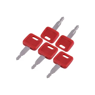 5PCS Key H800 for Fiat Hitachi John Deere Excavator Case Dozer New Holland