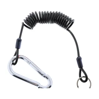 6 Foot Black Trailer Breakaway Cable Trailer Safety Rope