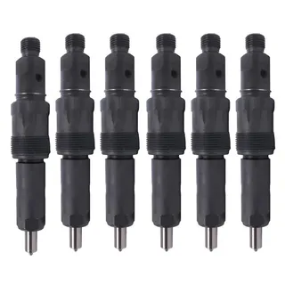 6 Fuel Injectors AR73847 for John Deere Engine 466 619 6466 6619 6068 Tractor 4050E 4250 4440 4450 4455 4640 4650 4840 4850 8430 8440 8450 8630 8640 8650 8760