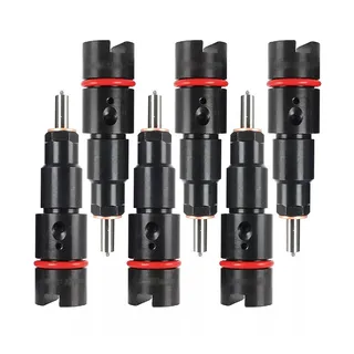 6 Fuel Injectors 0432193635 3944184 3944183 for Cummins Engine QSB5.9 ISB 5.9L Dodge Ram 2500 3500