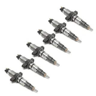 6 Fuel Injectors 504255185 for New Holland Engine F2CFA614A E010 Loader W270C W300C