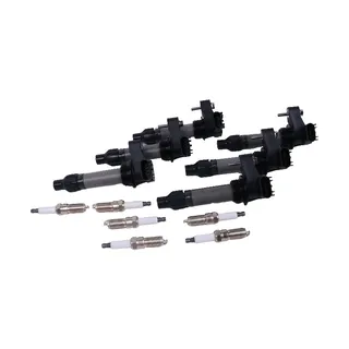 6 Ignition Coil And Spark Plug Sets UF569 12632479 for Chevrolet Camaro Colorado Impala Cadillac ATS CTS SRX