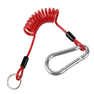 6 Inches Breakaway Trailer Brake Cable RV Stainless Steel Spring Towing