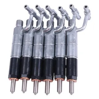 6 Pieces Fuel Injector 107-3648 106-8268 10R-7588 for Caterpillar CAT Engine 3046 Excavator 315 315B