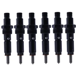 6 PCS Fuel Injector 0432133864 3802516 for Cummins Engine 12 Valve 5.9L
