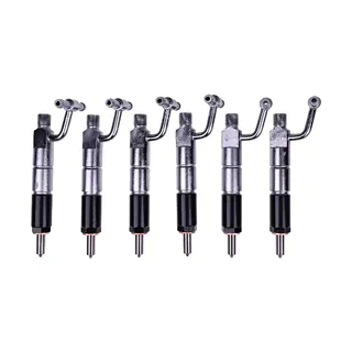 6 PCS Fuel Injector 32A6107040 093500-6310 for Mitsubishi Engine S6S