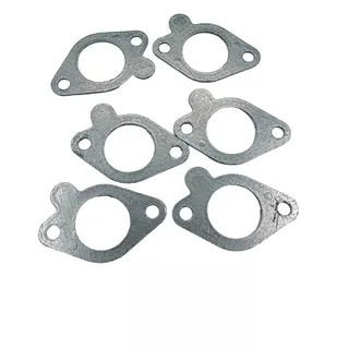 6 Pcs Exhaust Manifold Gasket 272-1956 for Caterpillar CAT Engine 3126 C7 Excavator 322C 324D 325D 329D