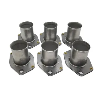 6 Pcs Exhaust Manifold Sleeve 281-8261 for Caterpillar CAT Engine  C15 C18 3516C 3406E Excavator 395 390D 365C 385C