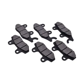 6 Pcs Front & Rear Brake Pad FA135 FA165 FA428 for Yamaha Rhino 450 660 Raptor 700 700R