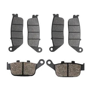 6 Pcs Front & Rear Brake Pad FA142 FA140 for Honda Motorcycle VTR250 CB500FAD CB500RD CB500XD FMX650