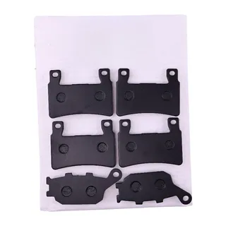 6 Pcs Front Rear Brake Pad FA296 FA174 for Honda Motorcycle CBR600F4i Sport 2001-2006
