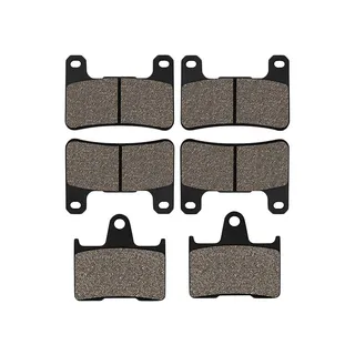 6 Pcs Front & Rear Brake Pad FA379 FA254 for Suzuki Motorcycle GSXR600 GSXR700 GSXR1000 2004-2006