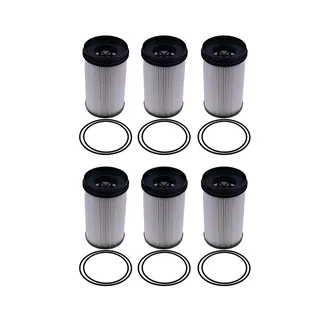 6 PCS Fuel Filter P552709 FS20176 R61709 DDER61709 for Detroit Engine DD13 DD15 DD16 DD5