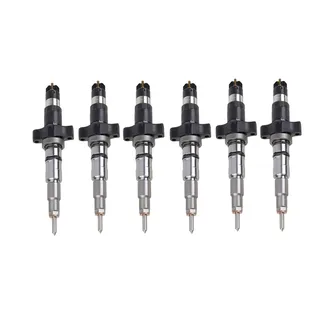 6 Pcs Bosch Fuel Injector 0445120278 400903-00045 for Doosan Daewoo Excavator