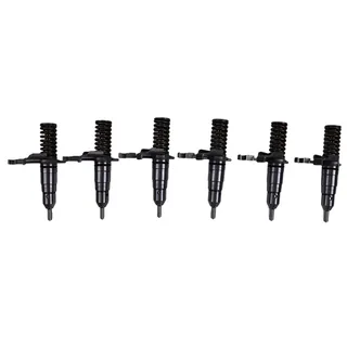 6 Pcs Fuel Injector 0R-8684 127-8218 for Caterpillar CAT Engine 3116 3126 Loader 950G 960F 962G
