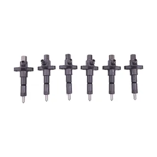 6 Pieces Fuel Injector 1153001042 1-15300104-2 for Isuzu Engine 6BG1